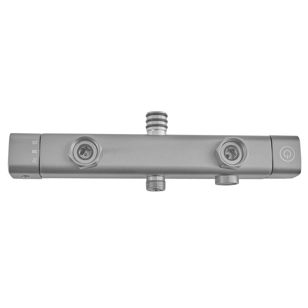 Душова колона зі змішувачем з алюмінію CHAMPION PBC-009-J SILVER, 3 режими (CH6547) Київ - фото 7