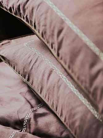 Ecotton Комплект постільної білизни Ecotton Євро з вишивкою та кантом Stucco в чохлі для зберіг Коломыя