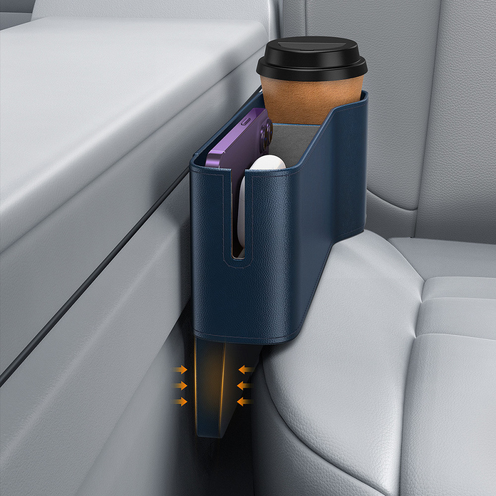 Автомобільний органайзер Baseus OrganizeFun Series Car Console Storage Organizer Galaxy Blue Київ - фото 9