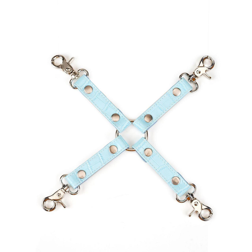 БДСМ-набір для початківців Liebe Seele Macaron 9pcs Bondage Kit-Mint, 9 предметів, мініванд Sex Aura Київ - фото 2