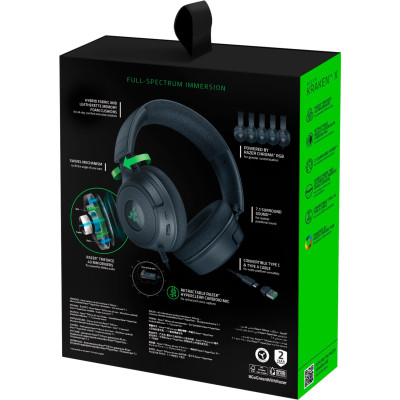 Наушники Razer Kraken V4 X Black (RZ04-05180100-R3M1) Винница - изображение 3