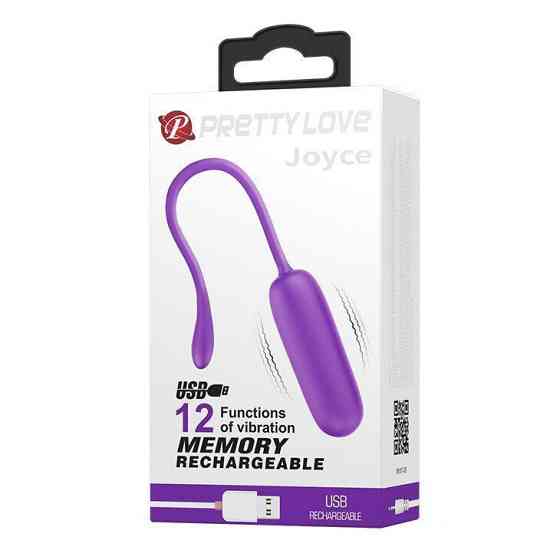 Віброяйце перезаряджаюче Pretty Love "Joyce" BI-014665-2 Sex Aura Київ