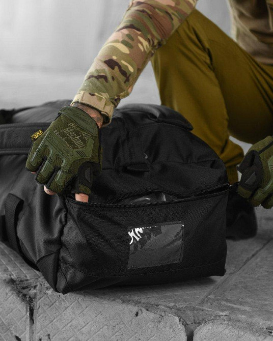 Рюкзак/баул кардрира чорний НП5003 Одеса - фото 5