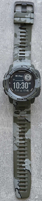 Смарт-Часи Garmin Instinct Solar camo GPS, компас. Київ - фото 7