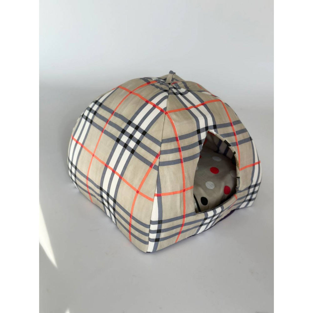 М'який будиночок для домашніх тварин собак та котів 1352 M (50*50см), Клітинка Киев - изображение 3