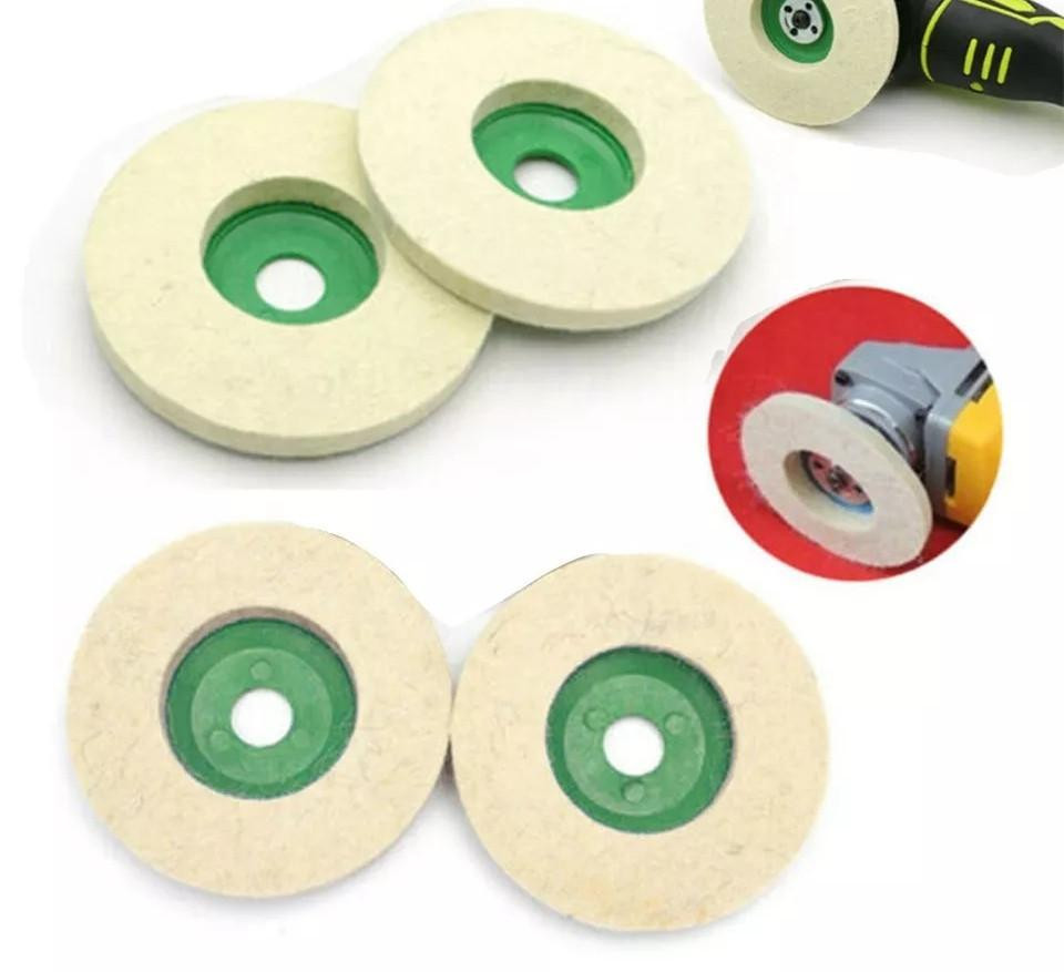 Круг полірувальний повстяний на міні болгарку 75мм Харків - фото 2