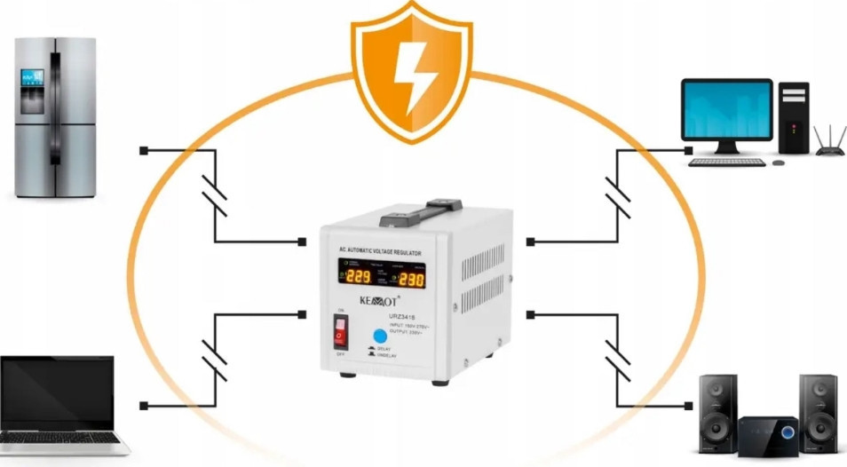 Стабілізатор напруги KEMOT SER-500 Харків - фото 4