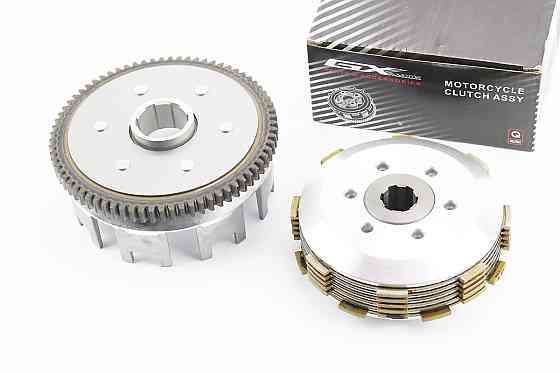 Зчеплення, маховик в зборі (6 болтів, маховик 73 зуб.) ZUBR/F5 Киев