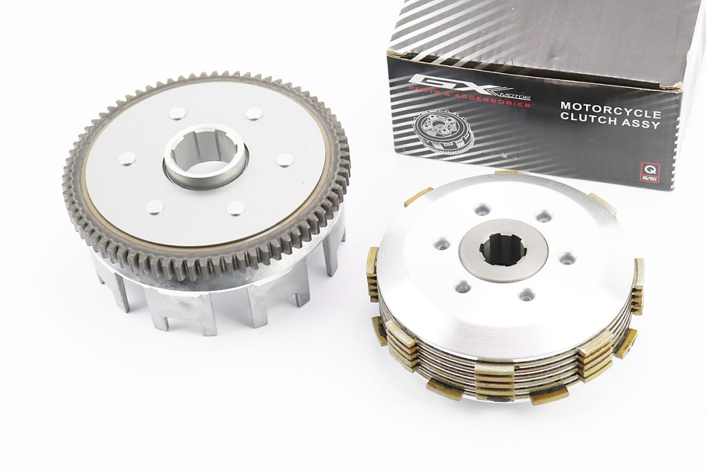 Зчеплення, маховик в зборі (6 болтів, маховик 73 зуб.) ZUBR/F5 Киев - изображение 1