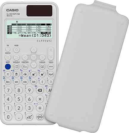 Калькулятор Casio FX-991SP CW Белый научный 560+ функций 5 языков солнечное питание портативный для обучения и Киев