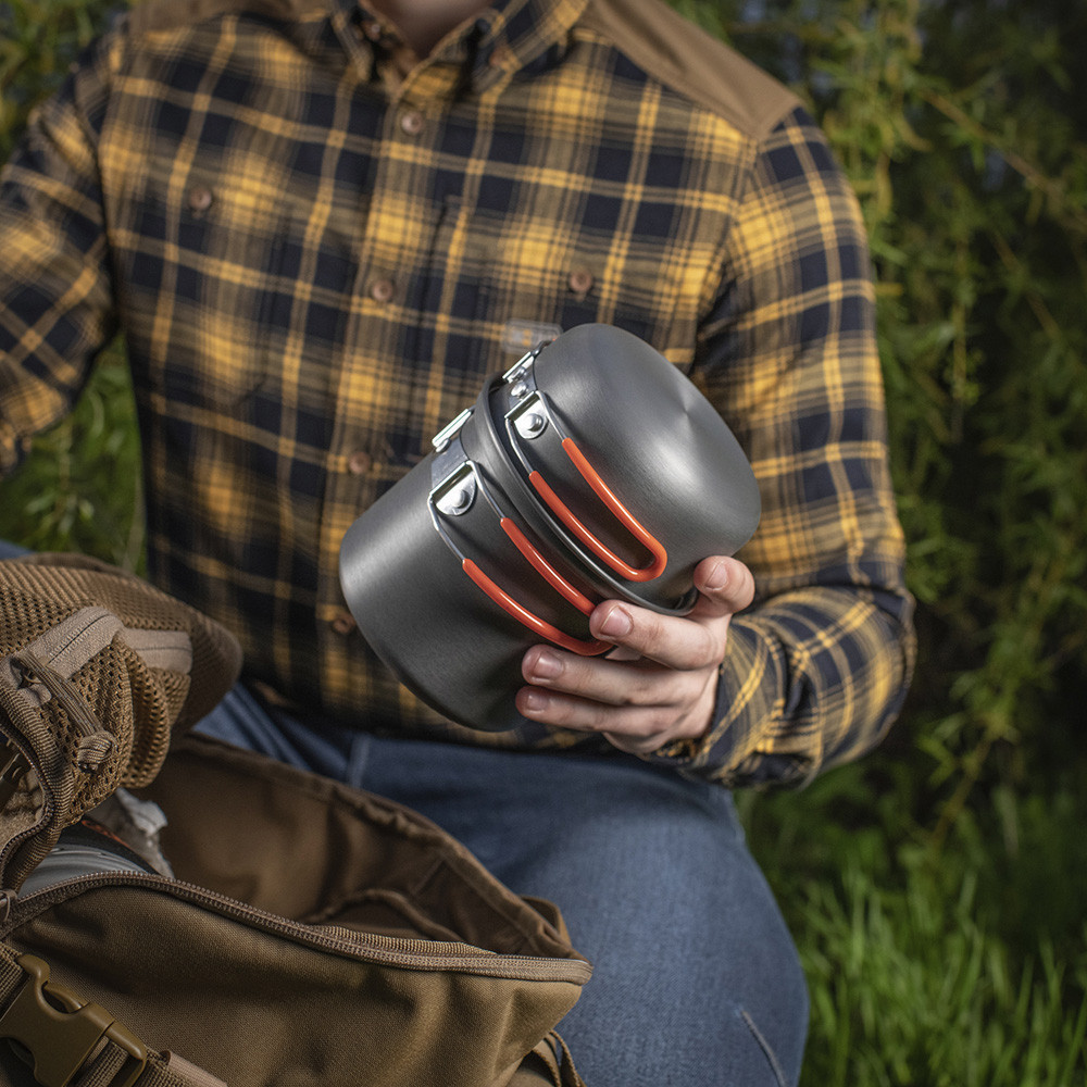 Туристичний Набір Посуду з 2 частин з чохлом M-Tac (MTC-DM-CP1) Алюміній Нововолинськ - фото 8