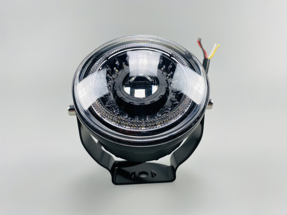 Фара протитуманна LED 30W з чітким світловим кордоном великою лінзою та габаритним світлом 8-80V Мукачево - фото 1