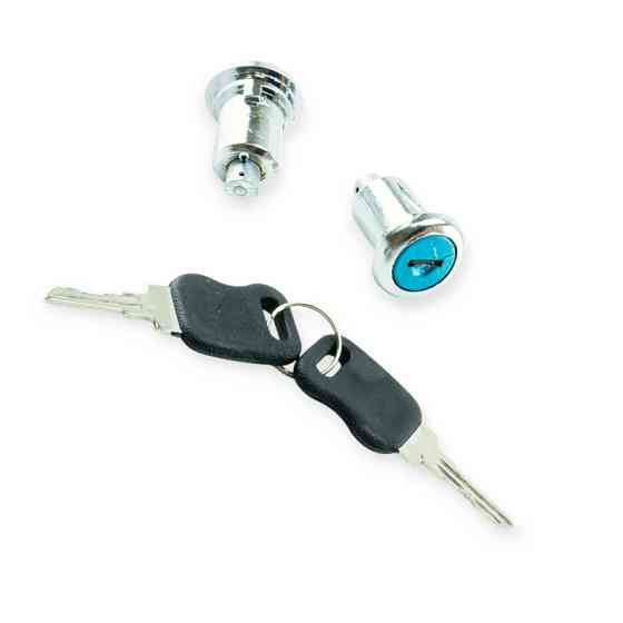 Замок дверей ГАЗ личинка дверей (к-кт 2 шт) новый образец Мукачево