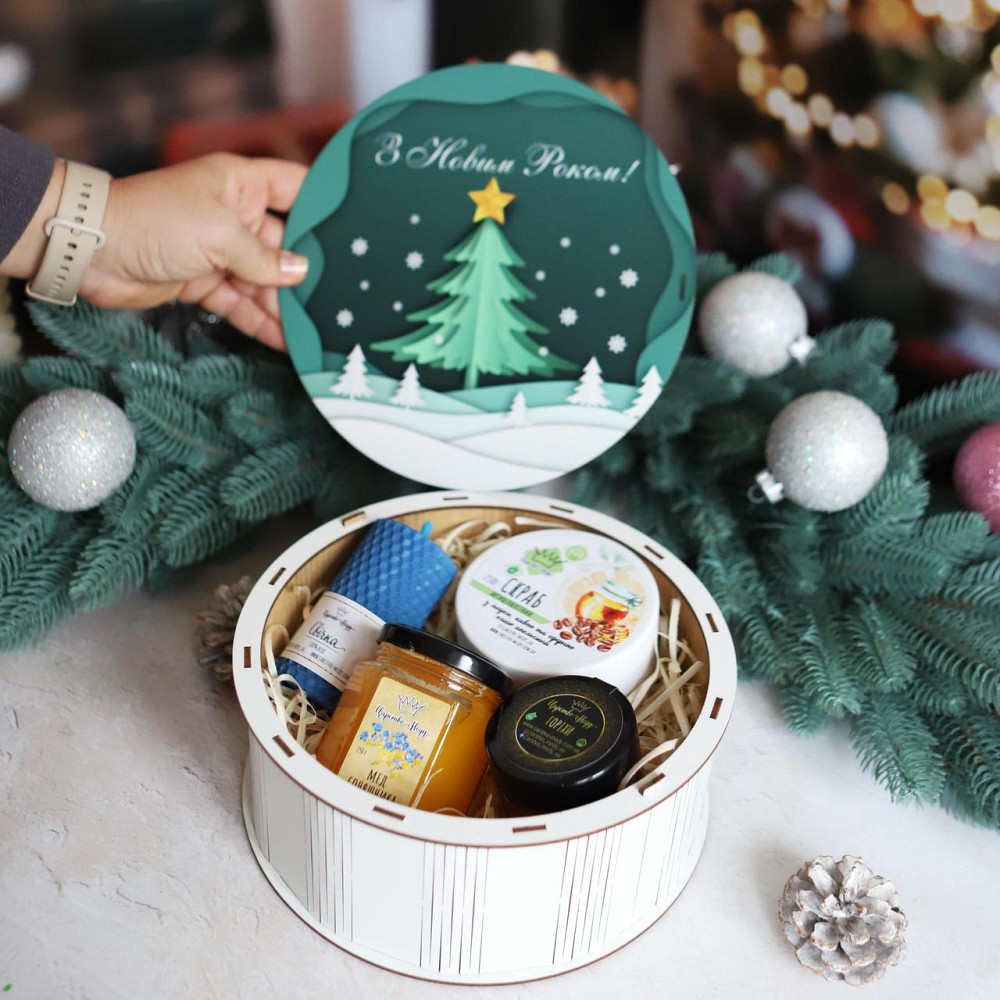 Оригінальний подарунок на Новий Рік Царство Меду Подарунковий набір № 1 Одеса - фото 5