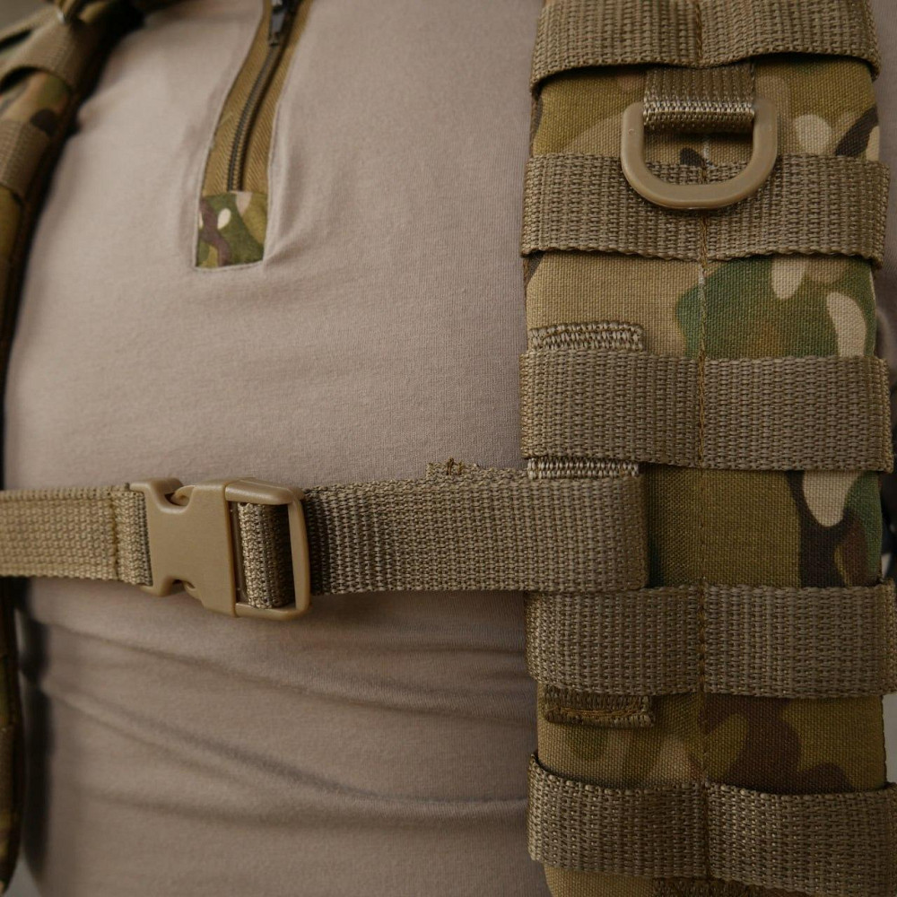 Разгрузочный пояс мультикам R-1 широкий тактический пояс с лямками военный рпс мультикам материал Cordura Львов - изображение 7