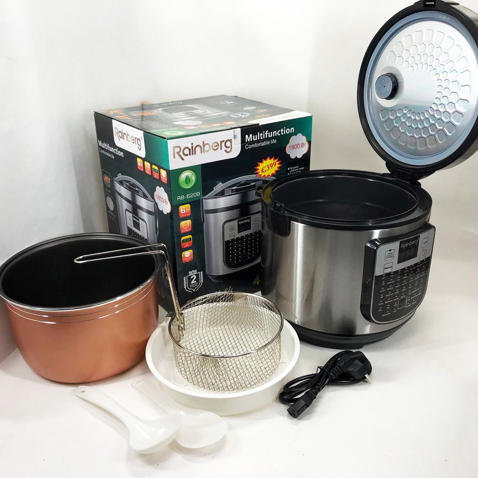 Бюджетная мультиварка Rainberg, Экономичная мультиварка для домашнего использования ZV-52 Львов - изображение 8
