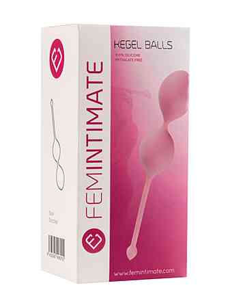 Вагинальные шарики Кегеля FEMINTIMATE розовые Sex Aura Киев