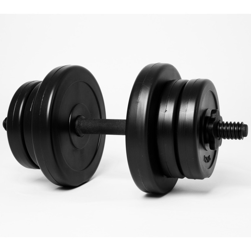 Гантель розбірна 10,5 кг складальна бітумна для дому домашня Київ - фото 1