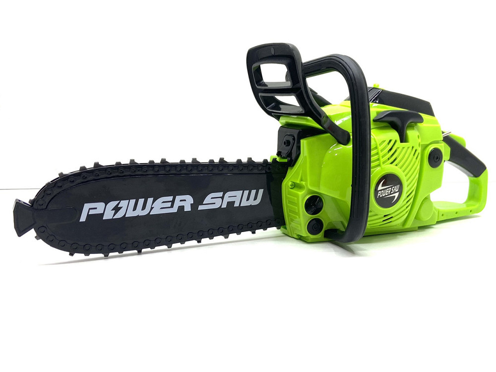 Бензопила Wei Da іграшкова звук рухлива стрічка 37см Салатова (192G1) Чернігів - фото 1