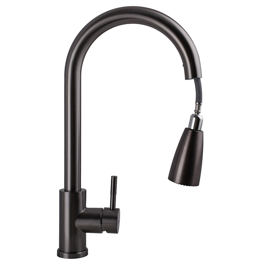 Змішувач для кухні EcoMIX Stella STE-2031-GP Київ - фото 6