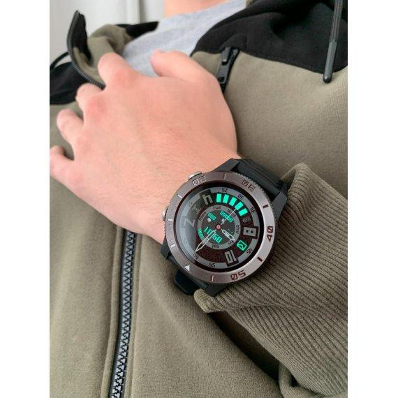 Мужские умные наручные часы North Edge XTrek с компасом (Черные) Винница - изображение 9