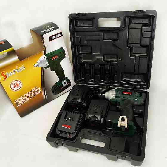 Гайковерт професійний акумуляторний 2400 об/хв Boxer SR-023 для автосервісу YB-75 Львів