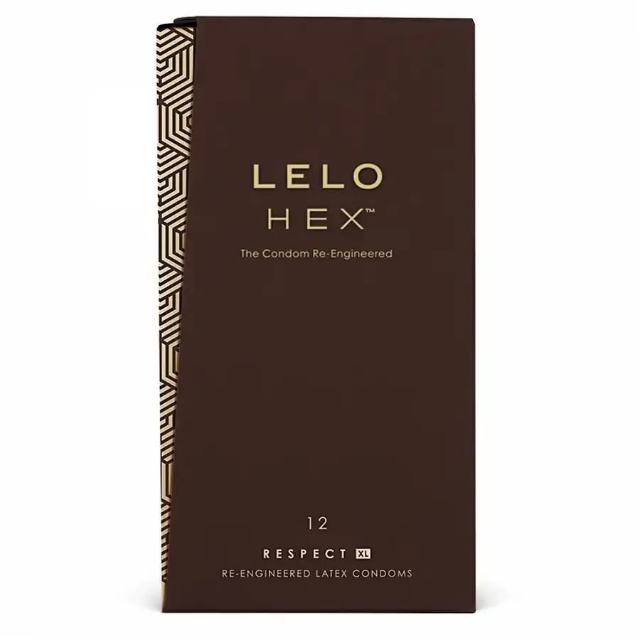 Презервативи LELO HEX Condoms Respect XL 12 Pack, тонкі та суперміцні, збільшений розмір Львов - изображение 1