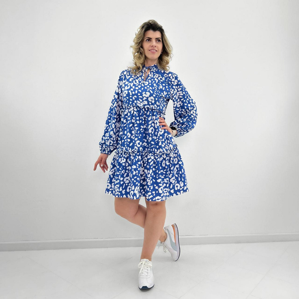 Легка жіноча сукня оверсайз "Lichi" оптом | Батал | Розпродаж моделі Київ - фото 4