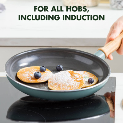 Сковорода GreenPan Mayflower, 20 см з керамічним покриттям, блакитна (CC001667-001) Винница - изображение 4