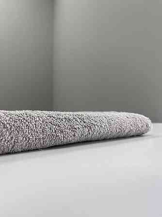 Рушник однотонний Ideal Textile 70х140 см 400 г/м2 сірий (56860926) Чернівці
