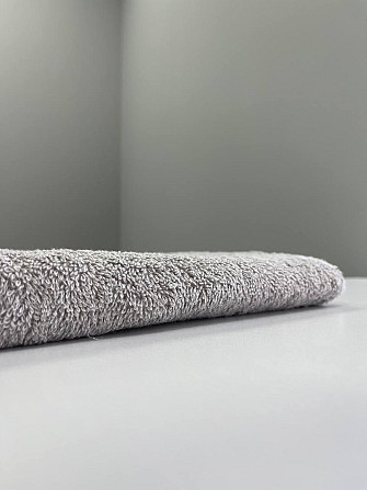 Полотенце однотонное Ideal Textile 70х140 см 400 г/м2 (56860923) Сірий Черновцы - изображение 2