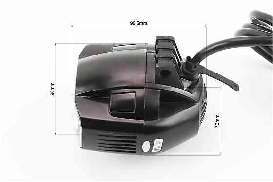 Фара додаткова світлодіодна вологозахисна - 3 LED з кріпленням, овальна 90*70мм Київ