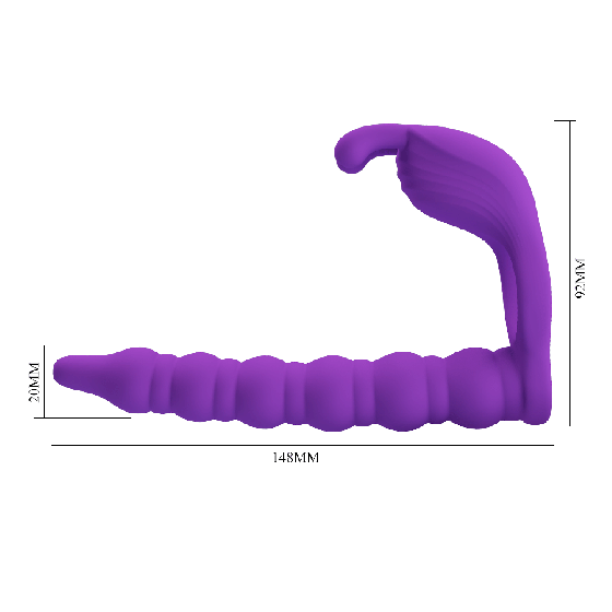 Віброкільце PRETTY LOVE Blackney purple, 7 vibration functions Memory function Sex Aura Київ