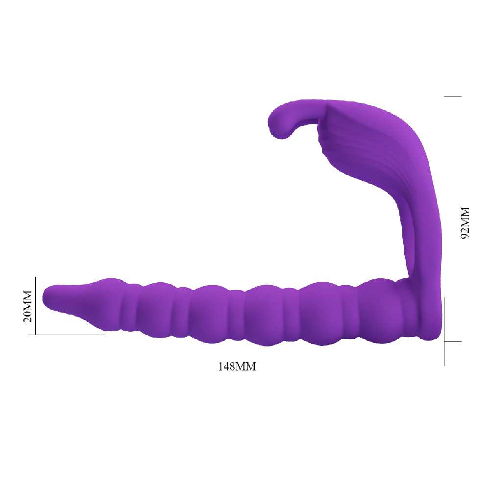 Віброкільце PRETTY LOVE Blackney purple, 7 vibration functions Memory function Sex Aura Київ - фото 3
