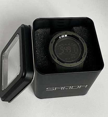 Тактичний годинник North Edge Mars Pro Black 5Bar (Зелений) Вінниця - фото 5