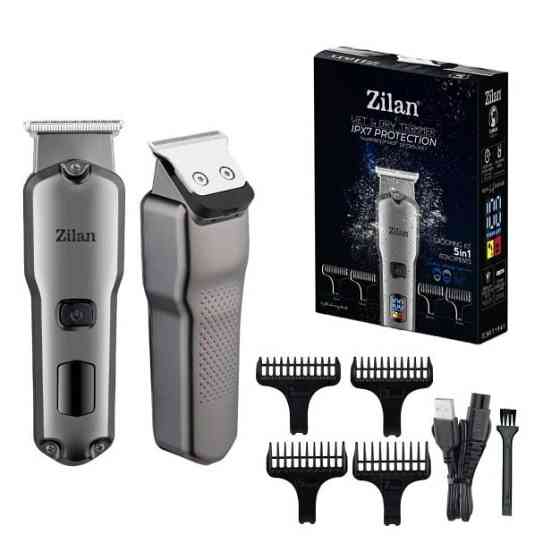 Тример для бороди та вусів 5 в 1 Zilan ZLN8634 DF-80 Львів