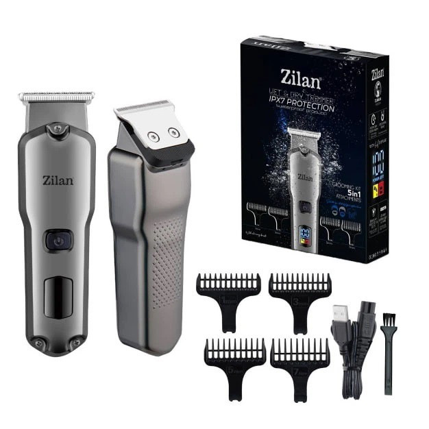 Триммер для бороды и усов 5 в 1 Zilan ZLN8634 DF-80 Львов - изображение 1