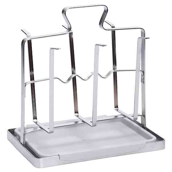 Сушарка-органайзер для посуду на кухню зі сталі HP-46-14 Київ