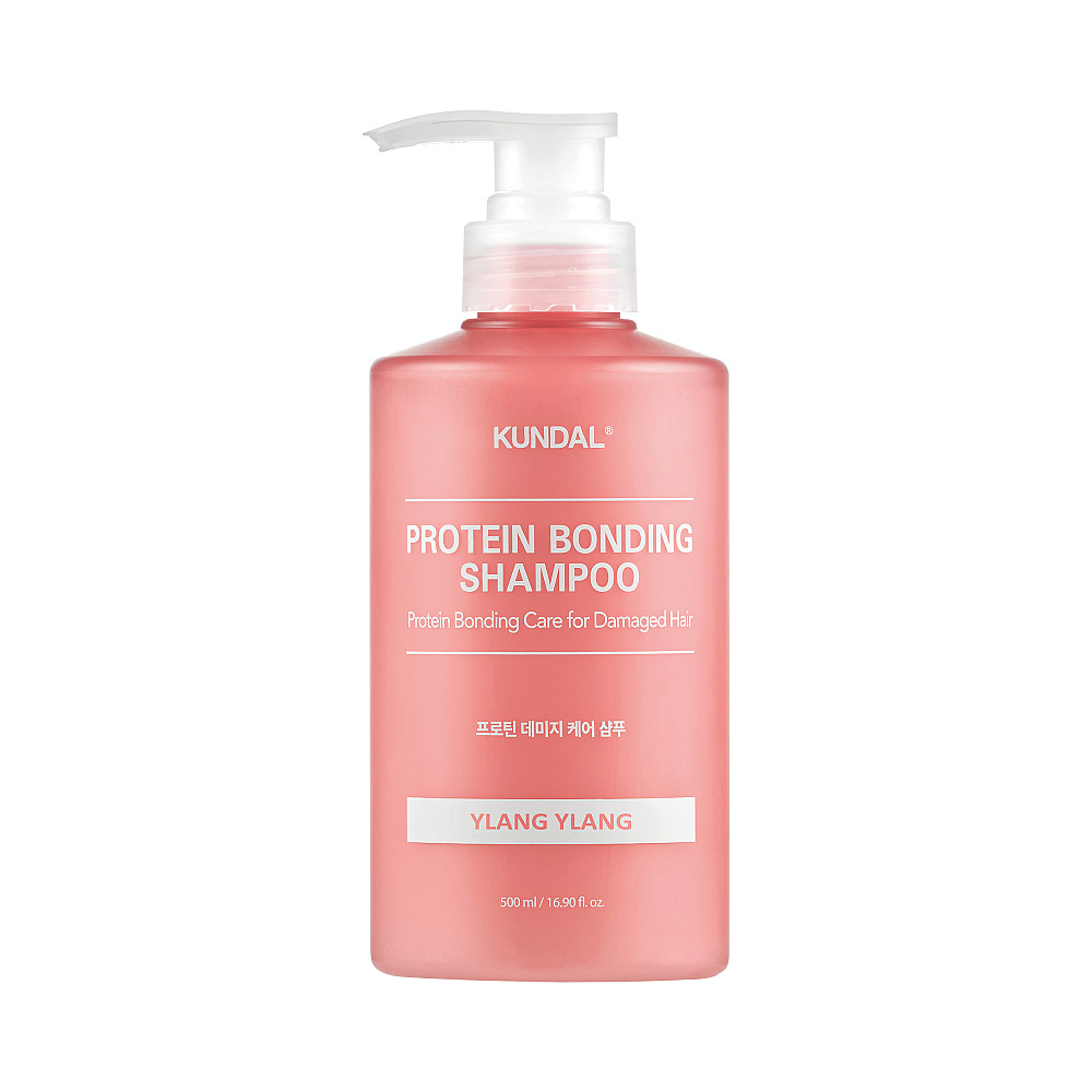 Шампунь для поврежденных волос Иланг-Иланг Protein Bonding Shampoo Ylang Ylang Kundal 500 мл Киев - изображение 1