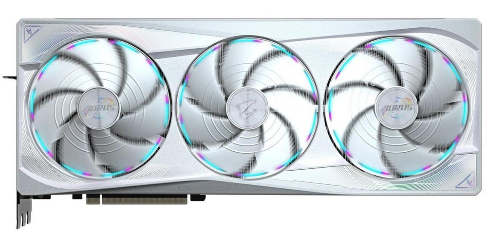 Відеокарта GF RTX 5090 32 GB GDDR7 Aorus Master Ice Gigabyte (GV-N5090AORUSM ICE-32GD) ( white ) Харків - фото 2