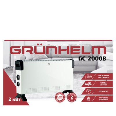 Обогреватель Grunhelm GC-2000B Винница - изображение 3