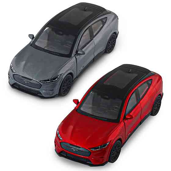 Автомодель - Ford Mustang Mach-E GT 2023 (червоний, сріблясто-сірий) Днепр