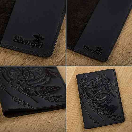 Обложка на паспорт SHVIGEL 13837 Черный Киев