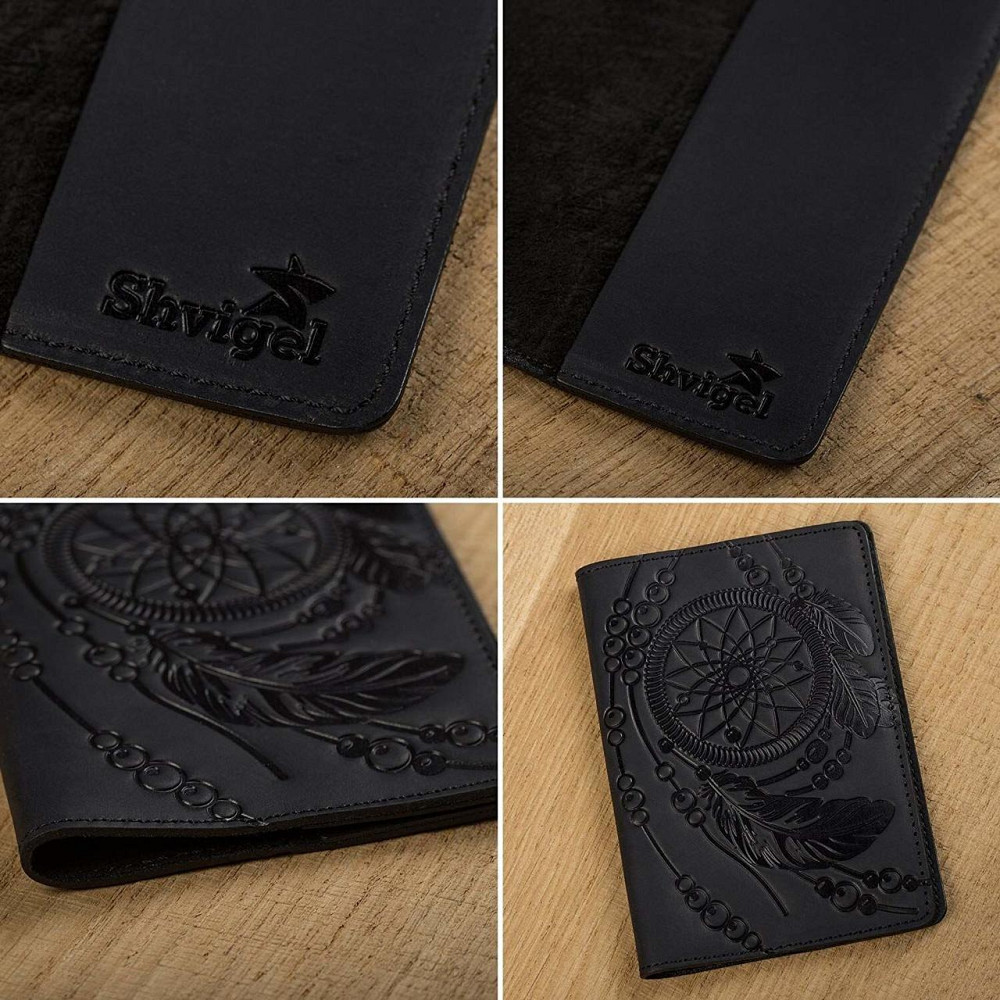 Обложка на паспорт SHVIGEL 13837 Черный Киев - изображение 3