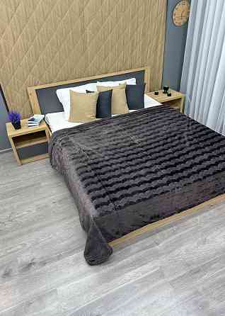 Плед-покривало 200х230 см (+-5см) Графітовий (87-251) Київ