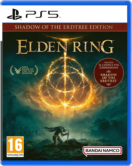 Гра ELDEN RING Shadow of the Erdtree PS5 Диск Бандл з базовою грою та доповненням екшн RPG консольна повна версія Київ - фото 1