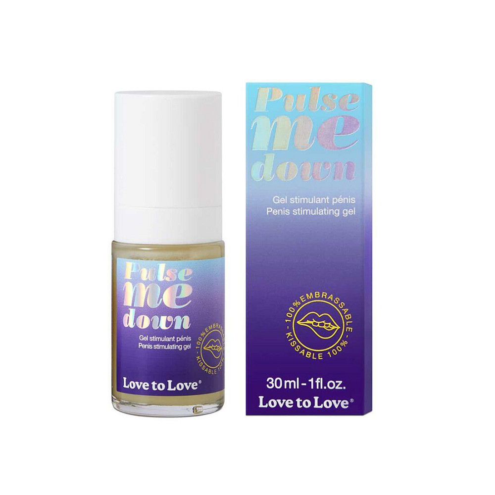 Розпродаж!!! Стимулювальний гель для пеніса Love To Love Pulse Me Down 30 мл (термін 01.04.2027) Sex Aura Київ - фото 1