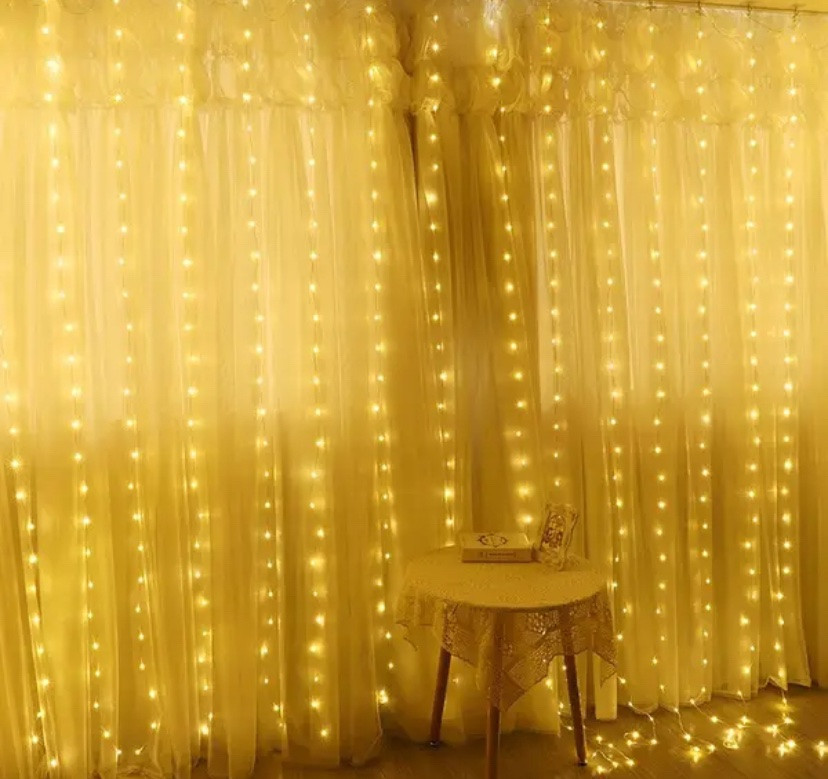 Гірлянда штора дротики 300 LED 3Mx3M USB Луцьк - фото 1
