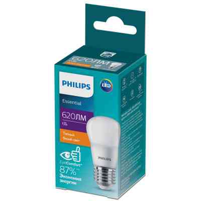 Лампочка Philips ESSLEDLustre 6W 620lm E27 827 P45NDFRRCA (929002971207) Вінниця