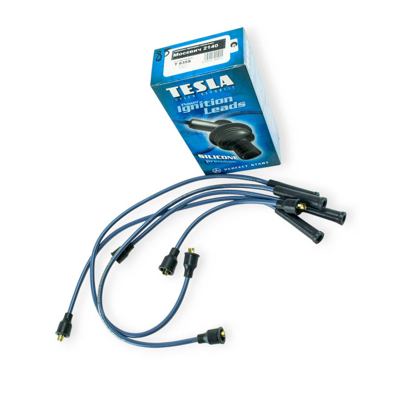 Провід Москвич 412 силікон TESLA високовольтні Мукачево - фото 1